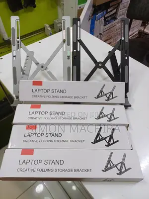 Metallic Laptop Stand