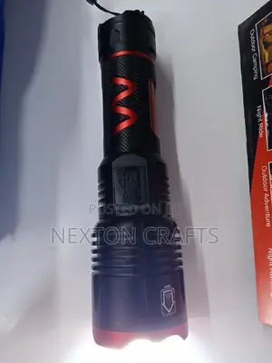 LED Rechargeable Flashlight Aluminium