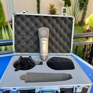 Gold-Sputtered Large-Diaphragm Studio Condenser Microphone