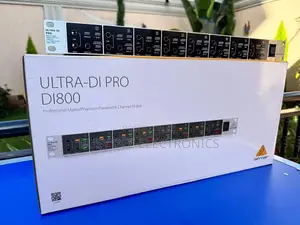 Professional Mains/Phantom Powered 8-Channel DI Box
