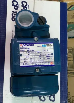 Pedrollo 0.5hp Davis Shirtliff Water Pump