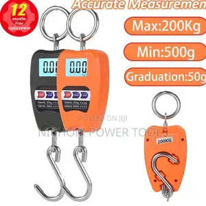 Accurate Measurements 200kg Mini Crane Scale