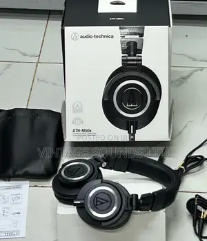 Audio Technica Ath M50x Closed-Back Studio Headphones