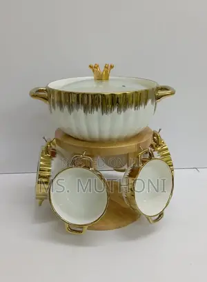 Seven PCS Soup Tureen Set*