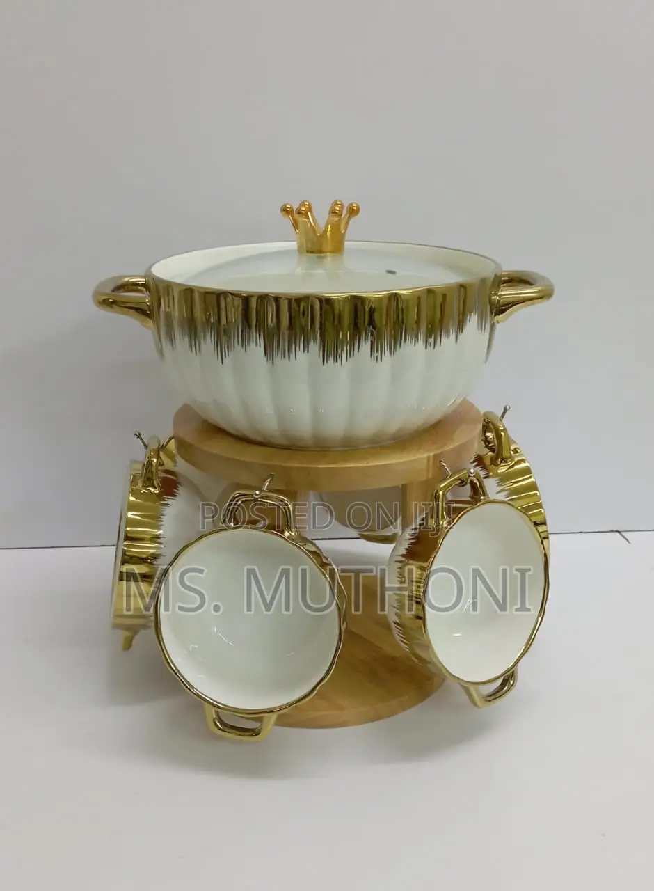 Seven PCS Soup Tureen Set*