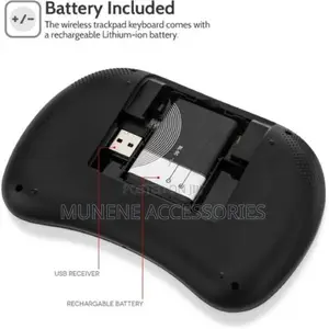 Recharge Mini Wireless Bluetooth Keyboard Touchpad Backlit