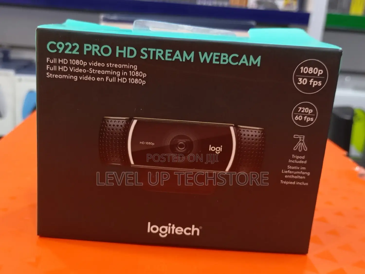 Logitech C922 Pro HD Stream Webcam