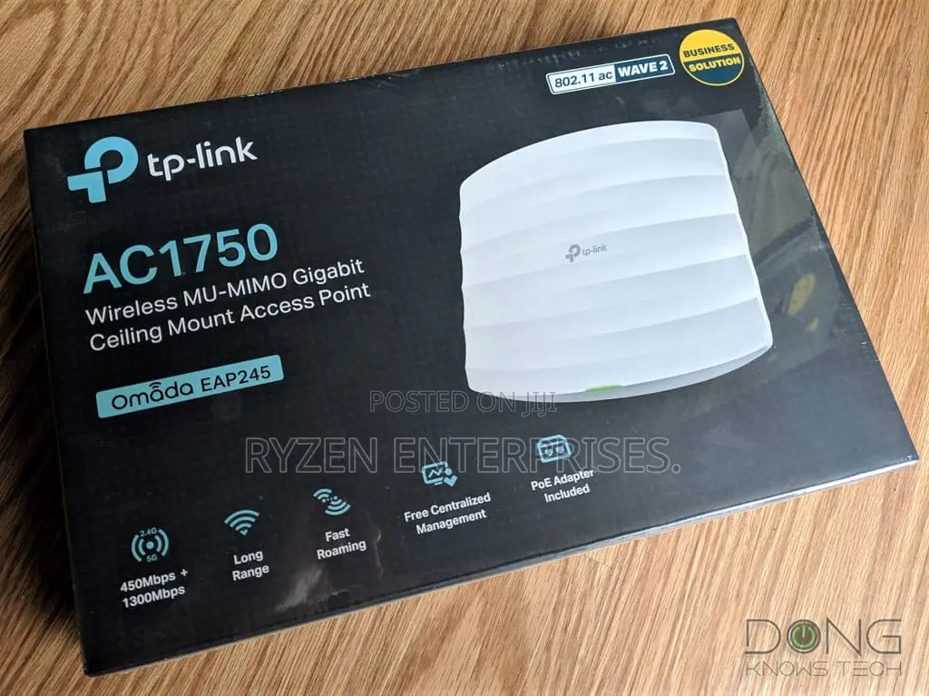 Tp-link Ac1750 Tl-eap245 Gigabit Ceiling Mount Access