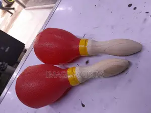 Wooden Shakers Red/Yellow Colours