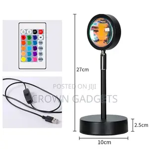 Sunset Lamp USB Direct Connection Sunset Atmosphere