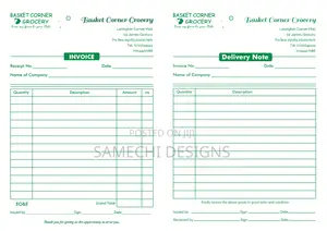 Receipt Books Printing
