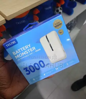 Tecno 4g Portable
Mifi Battery Monster New Sealed