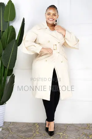 Long Classy Trench Coat.
