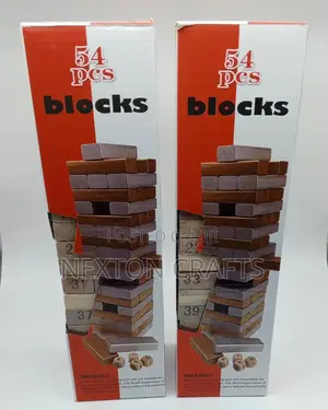 Jenga , 54 PCS Tower Block, Jenga
