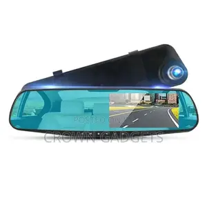 4.3 Inch Driving Recorder Car DVR Rearview Mirror Dual Lens