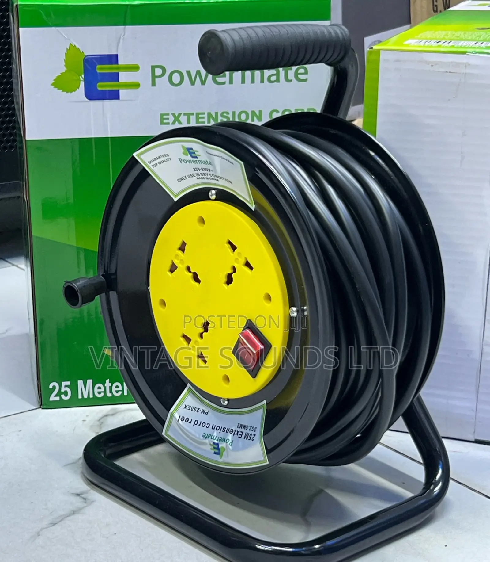 Extension Reel 25 Meter 2.5mm 3 CORE Cable