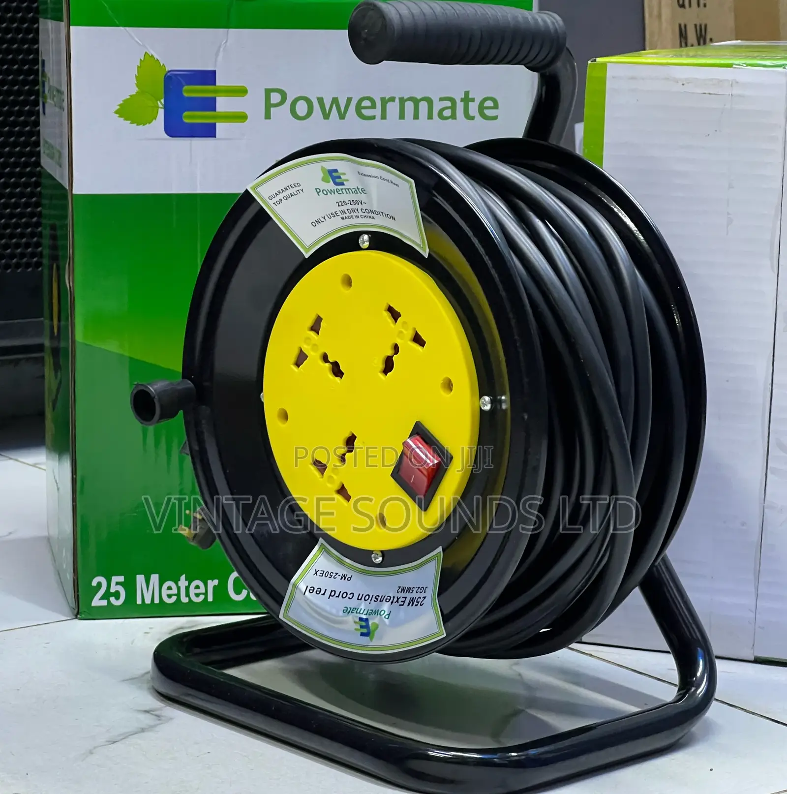 Power Extension Reel 25 Meter 1.5mm 3 CORE