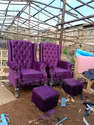 Pedicure Seats, 2 Seats and 2 Puffs 