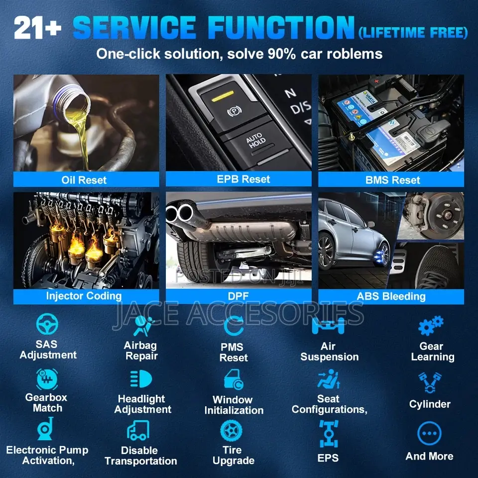 Xtool Anyscan A30m ( 21 Special Functions)