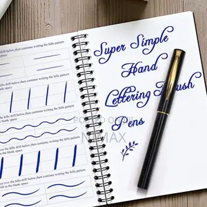 Calligraphy 6 Pen Set With Ink