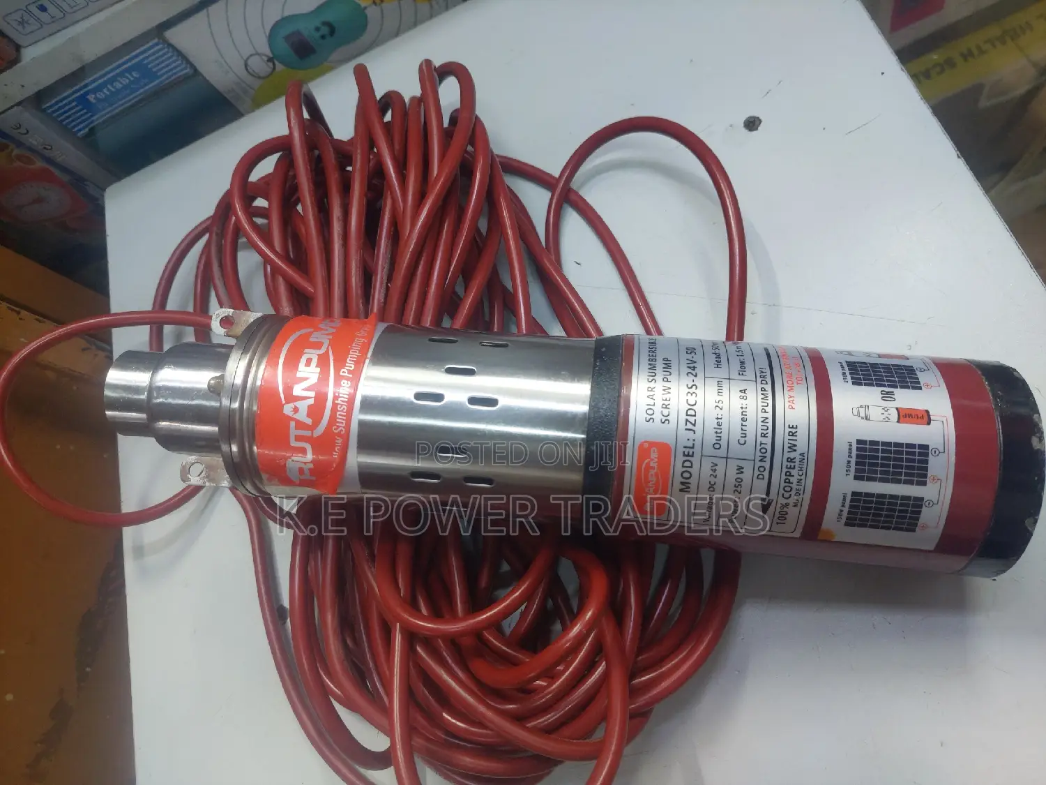 Solar Water Pump 250W Submersible Pump