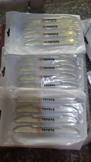4pcs Set Toyota Branded Door Antiscratch Stickers