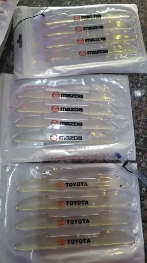 Clear Mazda/Toyota Door Scratch Stickers Guard 4pc Set