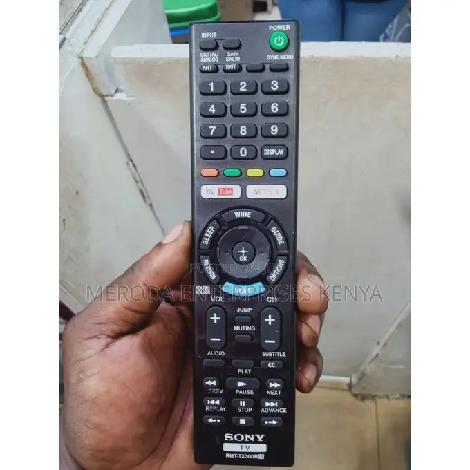 Sony Remote Control for Smart TV.