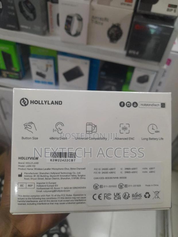 Hollyland Lark M2 Duo Combo Wireless Lavalier Microphone - thumbnail 3