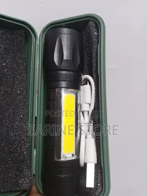Zooming Light Torch Rechargeable