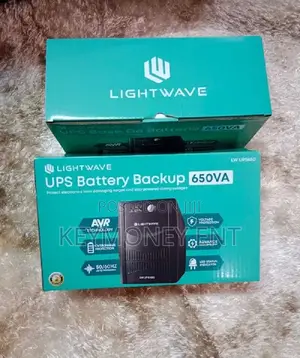 650VA Lightwave Brand New UPS 2 Ports