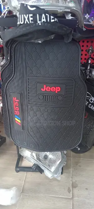 5pc Jeep Rubber Floor Universal Mats