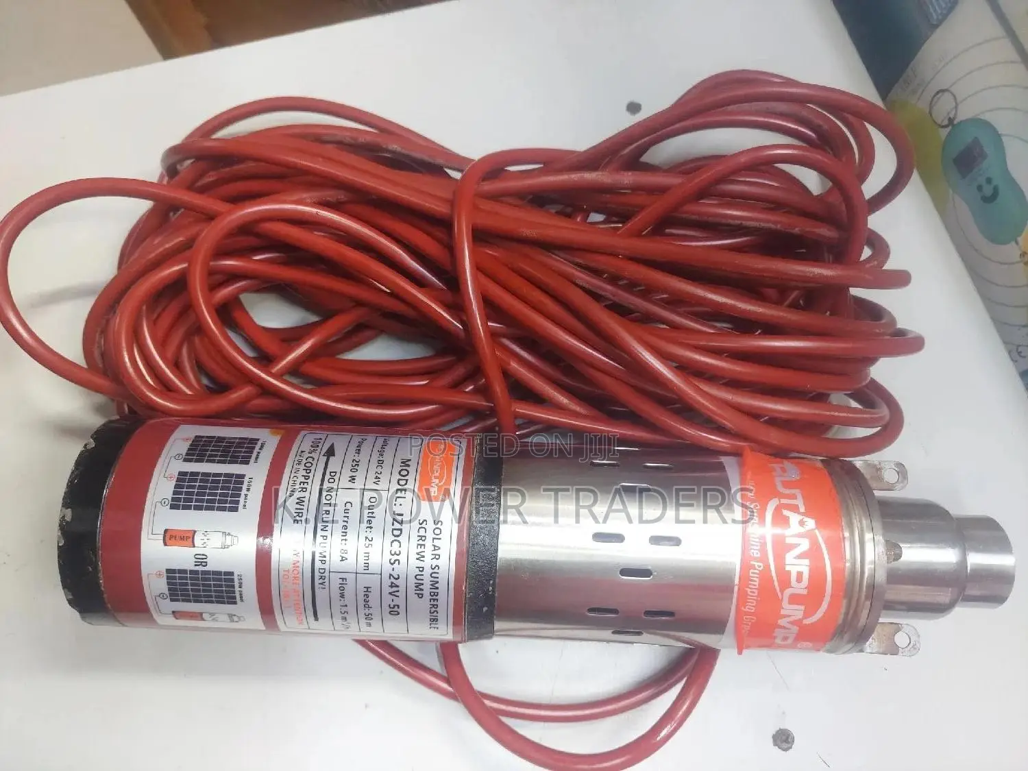 50m Head 250 Watts Solar Water Pump