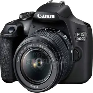 Canon Eos 2000d DSLR Camera With Ef-S 18-55 Mm F/3.5-5.6 Is