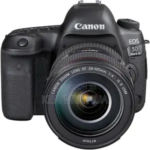 Canon Eos 5d Mark Iv DSLR Camera With 24-105mm F/4l Ii Lens