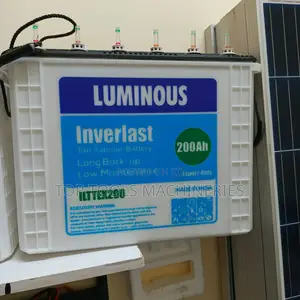 Luminous 200ah 12V Tall Tubular Battery