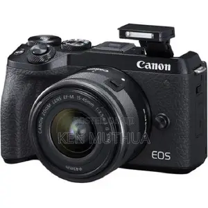 Canon EOS M50 Mark II Mirrorless Digital Camera With 15-45mm