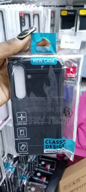 WANELI Samsung Galaxy S24 5G Rugged Shield Case
