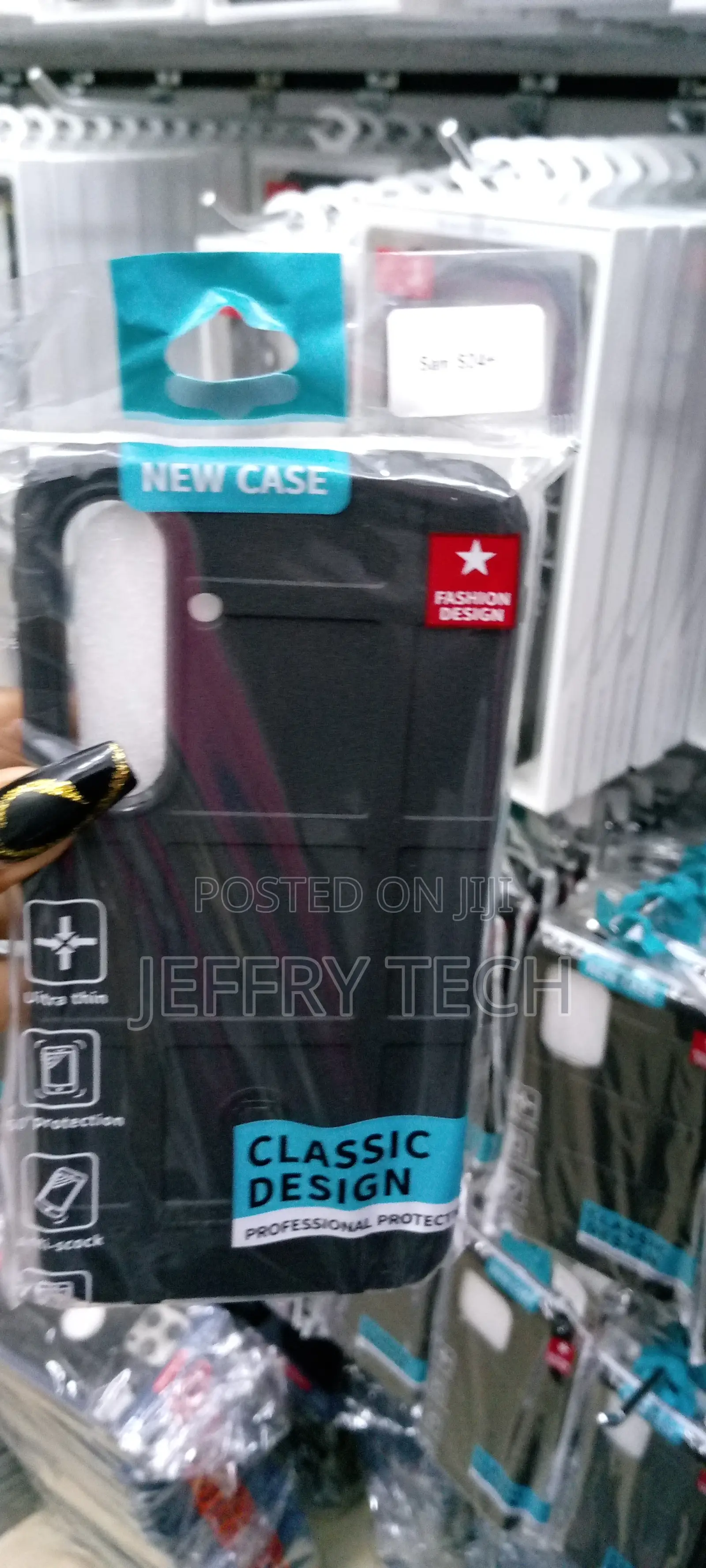 Slim WESHO Case for Samsung Galaxy S24 Plus,Rugged Shield