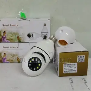 360 Degree PTZ Light Bulb Camera -WIFI Wireless CCTV Camera