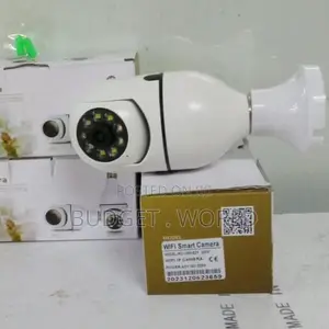 Wifi CCTV 360 Degree Quality-PTZ Light Bulb Camera