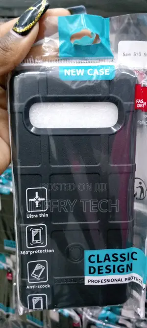 Rugged Shield Back Cover Case Pouch for Samsung Galaxy S10