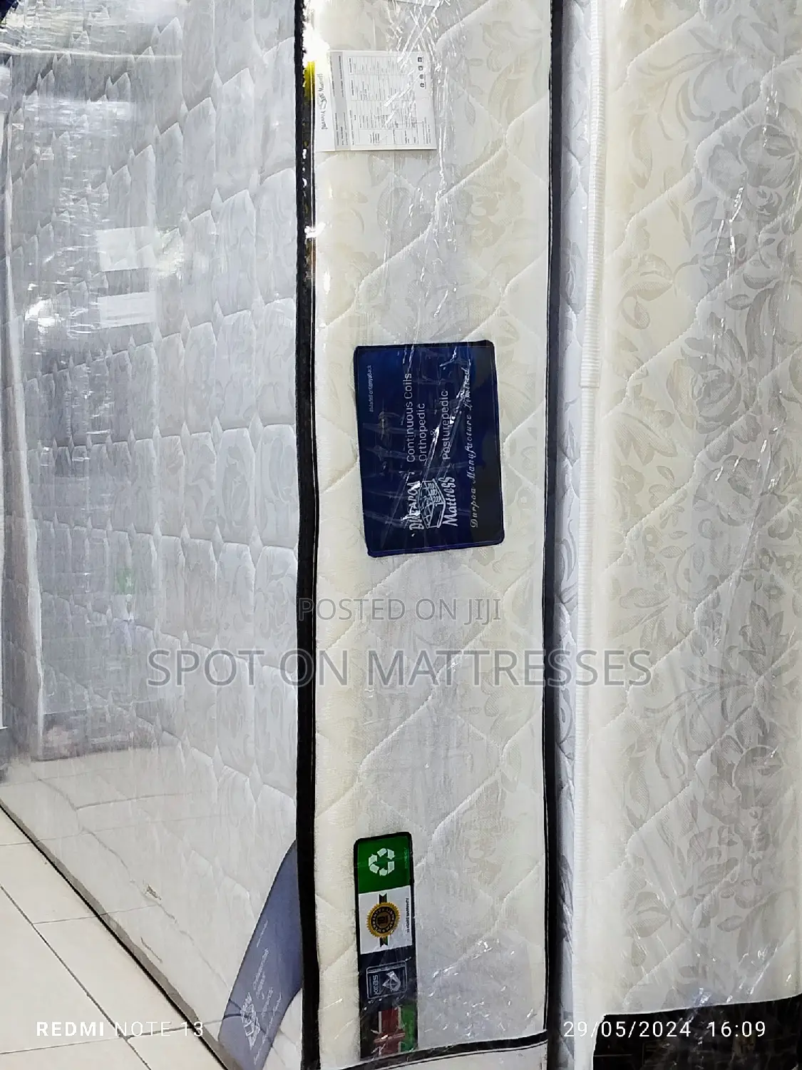 Orthopedic Spring Mattresses (Available in 8" 9" 10" 12")