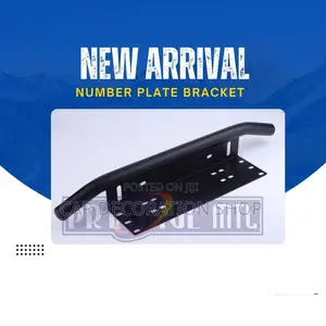 2in1 Number Plate Bracket With Fog Lights Holder