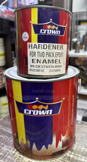 2-Pack Epoxy Floor Paints( Base and Catalyst, 4l)