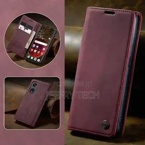 Case for OPPO Reno 8T 5G /A1 Pro 5G Burgundy Pippi Flip Cove