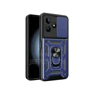 Realme C53 Case, Rugged Protection Case With Slide Camera Co