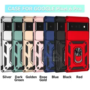 Google Pixel 6 Pro Armor Phone Case Camera Lens Protection M