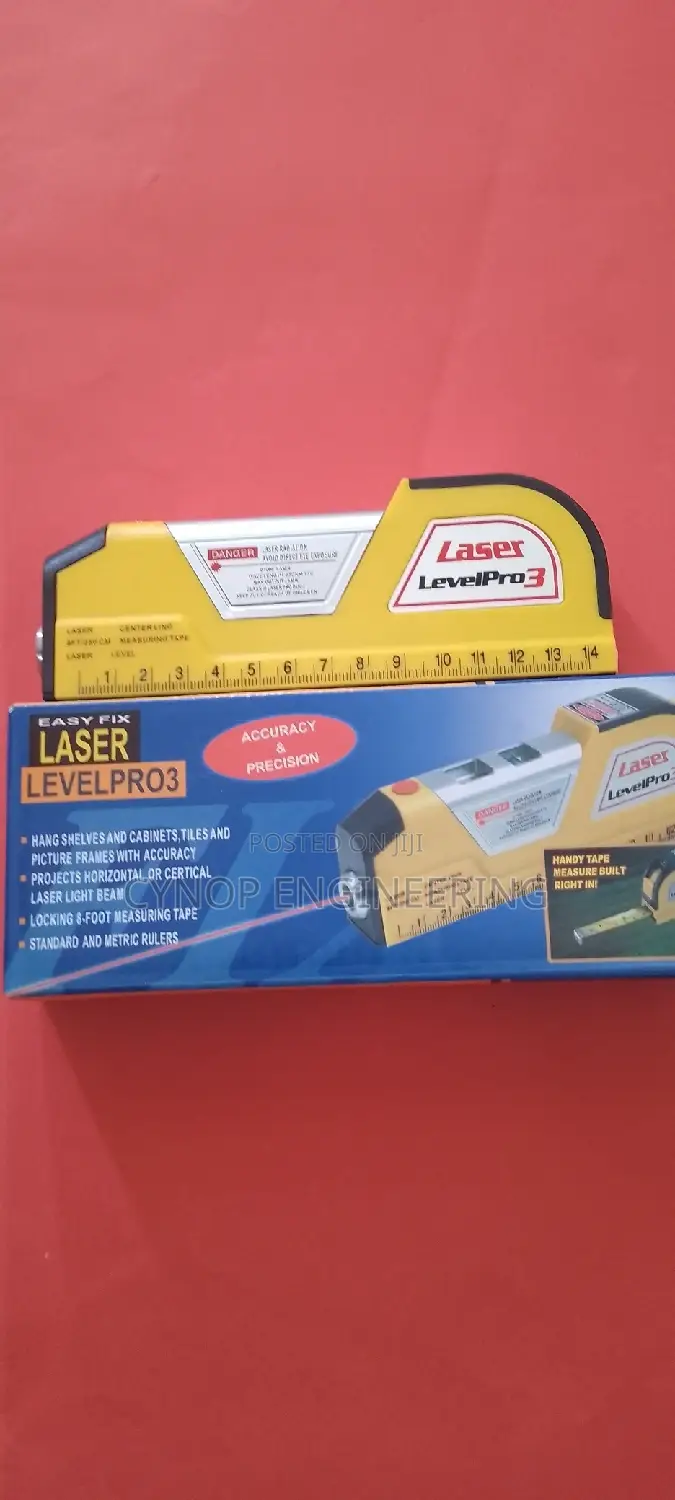 Standard Laser Level Pro3 With Metric Rulers
