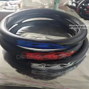 Choose 2pcs Leather Steering Wheel Cover at 1000